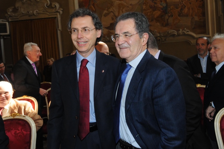 Con Romano Prodi