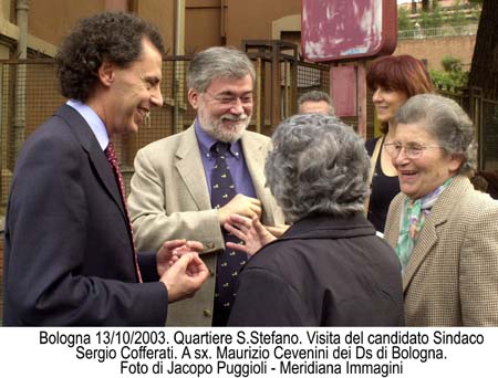 Una foto carpita nel 2003 era lontana anche la campagna elettorale...