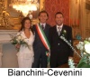 Nessuna parentela ma la sposa Daniela Cevenini non poteva avere altro celebrante...
