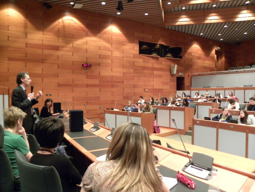 Visita in Assemblea Legislativa degli studenti del Liceo Galvani.