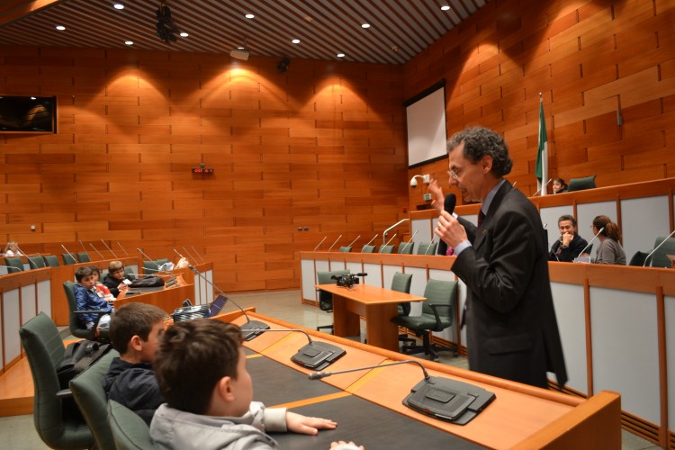 Incontro con gli studenti della scuola elementare Iqbal Masih di Ravenna