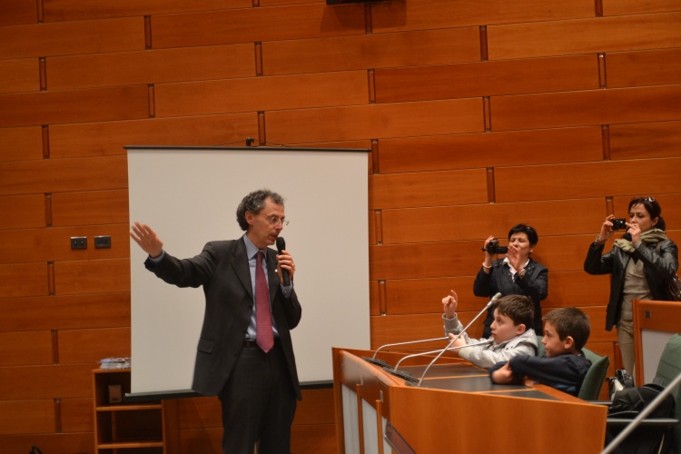 Incontro con gli studenti della scuola elementare Iqbal Masih di Ravenna