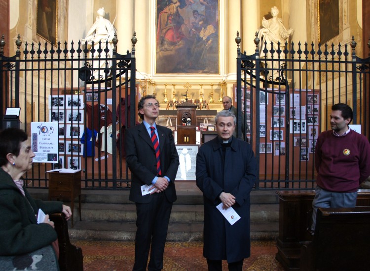 Basilica di San Petronio - Inaugurazione mostra 100 anni Unione Campanari Bolognesi