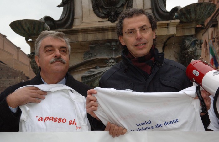 Piazza del Nettuno [Uomini contro violenza alle donne]