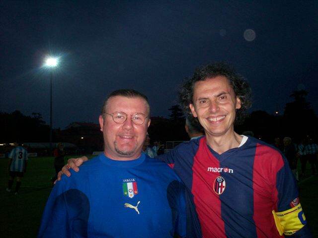 Valentino Orsini, grande animatore del Forum PG, una sera d'estate a Budrio in ricordo di Giuliano Fiorini - 9 luglio 2007
