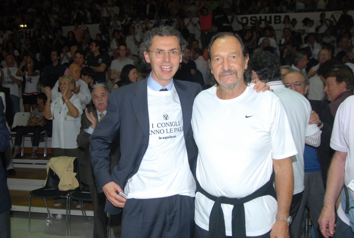 Con Andrea Mingardi l'ultima della Virtus 2007