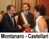 Non capita a tutti di avere il Presidente del consiglio ospite del matrimonio... Per Antonio e Miriam una bella sorpresa anche per il celebrante